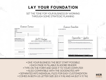 Load image into Gallery viewer, Small Business Startup Planner, Printable Guide to Starting a Business
