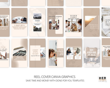 Load image into Gallery viewer, Insurance Agent Reels Covers Templates | Broker Instagram Reels Thumbnails Editable in Canva
