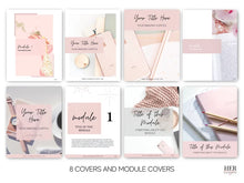 Load image into Gallery viewer, Editable Workbook and Ebook Template | Pink Feminine Canva Lead Magnet Template
