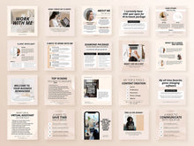 Load image into Gallery viewer, Virtual Assistant Instagram Templates | VA Posts | IG VA Canva Templates

