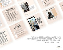Load image into Gallery viewer, Virtual Assistant Instagram Templates | VA Posts | IG VA Canva Templates
